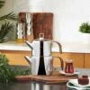Karaca Mira Mini Theepot Set Turkse Theepotten, Geschikt Voor Alle Warmte Bronnen- Theepot: 0,7 L Waterkoker: 1,4 L Roestvrij Staal Theemaker, Theepot, Caydanlik, Demlik, Theeketel -Tefal Winkel 1200x1200 1195