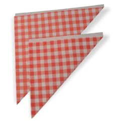 Papieren Frietzak XL - Rood Ruitje - Puntzak - Frietzakjes - Patatzak - 50 Stuks -Tefal Winkel 1200x1200 1232