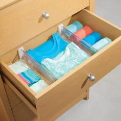 IDesign Ladeverdeler Uitschuifbaar 2 Stuks Transparant - Transparant - Klaar Voor Gebruik, Verstelbaar, Uitschuifbaar -Tefal Winkel 1200x1200 1315