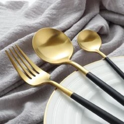 Timmers Trading Bestekset 6 Persoons - Gouden Bestek - Bestekset Goud 24 Delig - Vaatwasserbestendig -Tefal Winkel 1200x1200 1333