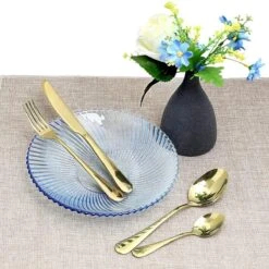 Bestekset 24-delig Goudkleurig - Bestek Voor 6 Personen - Tafelbestek Inclusief Bestekcassette -Tefal Winkel 1200x1200 1343