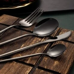 Lopoleis Royal Sam Bestek – Bestekset – Bestekset 6 Persoons – 24 Delig – Zwart – Luxe Bestekset – RVS – Modern Bestek -Tefal Winkel 1200x1200 1354