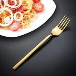 Cadeau 30-delige Gouden Zilverwerk Set Bestekset, Velaze 18/10 Roestvrijstalen Gebruiksvoorwerpen Service Voor 6 Personen Inclusief Dinerlepel, Diner Vork, Diner Mes, Dessertvork En Theelepel, Spiegel Gepolijst Ontwerp -Tefal Winkel 1200x1200 1363