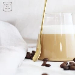 House Of Husk Latte Macchiato Lepels Set - Lange Theelepels - Koffielepels - Longdrinklepels - Barlepel - RVS - 6 Stuks - 17CM - Goud -Tefal Winkel 1200x1200 1398