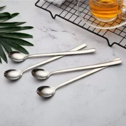 House Of Husk Latte Macchiato Lepels Set - Lange Theelepels - Koffielepels - Longdrinklepels - Sorbetlepels - Barlepel - RVS - 6 Stuks - 20CM - Zilver 18 House Of Husk Latte Macchiato Lepels Set - Lange Theelepels - Koffielepels - Longdrinklepels - Sorbetlepels - Barlepel - RVS - 6 Stuks - 20CM - Zilver -Tefal Winkel 1200x1200 1444