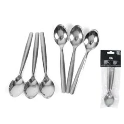 Merkloos Excellent Houseware RVS Theelepels Set 6 Stuks -Tefal Winkel 1200x1200 1456