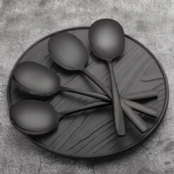 House Of Husk® Opscheplepel Set - Zwart - Serveerlepel - Groetelepel - Aardappellepel - 21cm - RVS - 4 Stuks 9 House Of Husk® Opscheplepel Set - Zwart - Serveerlepel - Groetelepel - Aardappellepel - 21cm - RVS - 4 Stuks -Tefal Winkel 1200x1200 1461