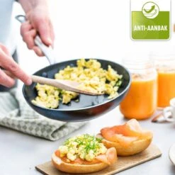 GreenPan Barcelona Infinity Pro Koekenpannenset Ø 24cm + Ø 28cm - Zwart - Inductie - PFAS-vrij 19 GreenPan Barcelona Infinity Pro Koekenpannenset Ø 24cm + Ø 28cm - Zwart - Inductie - PFAS-vrij -Tefal Winkel 1200x1200 18