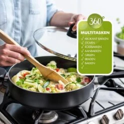 GreenPan Memphis Keramische Koekenpannenset - Ø24 + Ø28 Cm - PFAS-vrij 37 GreenPan Memphis Keramische Koekenpannenset - Ø24 + Ø28 Cm - PFAS-vrij -Tefal Winkel 1200x1200 187