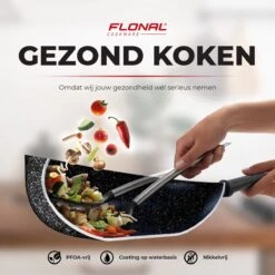 Flonal Pietra Lavica - Koekenpan - Ø 26cm - 100% PFOA Vrij - Aluminium - Ergonomische Handgreep - Geschikt Voor Alle Warmtebronnen -Tefal Winkel 1200x1200 224