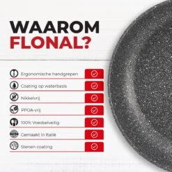 Flonal Pietra Lavica - Koekenpan - Ø 26cm - 100% PFOA Vrij - Aluminium - Ergonomische Handgreep - Geschikt Voor Alle Warmtebronnen -Tefal Winkel 1200x1200 231