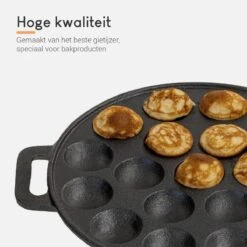 Ocina Poffertjespan– 19 Poffertjes – Poffertjesmaker – Poffertjespan Inductie – Poffertjespan Electrisch – Gietijzeren Pan – Inclusief Warmtebestendige Handvaten– Gratis Receptenboek 14 Ocina Poffertjespan– 19 Poffertjes – Poffertjesmaker – Poffertjespan Inductie – Poffertjespan Electrisch – Gietijzeren Pan – Inclusief Warmtebestendige Handvaten– Gratis Receptenboek -Tefal Winkel 1200x1200 250
