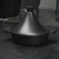 BIKO | Luxe Aluminium Tajine Inductie| Tagine | Geschikt Voor 4-8 Personen - Inductie - Zwart -Tefal Winkel 1200x1200 29