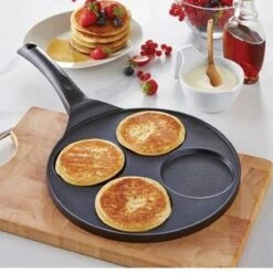 Kadirelli - Pannenkoekenpan - Pancake Maker - Pannenkoekenmaker - Marmeren Anti Aanbaklaag - Geschikt Voor 4 Stuks -Tefal Winkel 1200x1200 339