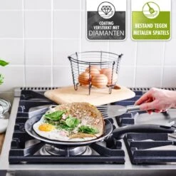 GreenPan Essentials Pannenkoekenpan 24cm - Zwart - Inductie - PFAS-vrij -Tefal Winkel 1200x1200 346