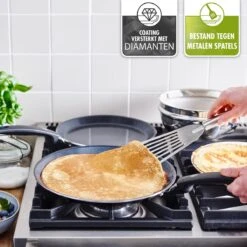 GreenPan Essentials Pannenkoekenpan 24cm - Zwart - Inductie - PFAS-vrij -Tefal Winkel 1200x1200 350