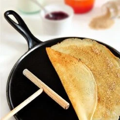 Le Creuset Le Creuster Gietijzeren Pannenkoekpan - Mat Zwart - 27cm -Tefal Winkel 1200x1200 380