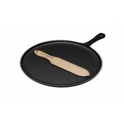 Le Creuset Le Creuster Gietijzeren Pannenkoekpan - Mat Zwart - 27cm -Tefal Winkel 1200x1200 382