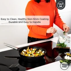 Westinghouse Performance Series - Koekenpan Inductie 28cm - Zwart - Geschikt Voor Alle Warmtebronnen Inclusief Inductie En Ovenbestendig -Tefal Winkel 1200x1200 39