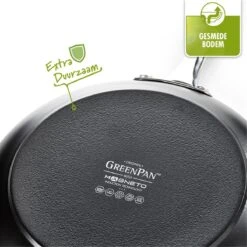 GreenPan Brussels Hapjespan Met Deksel - Ø24 Cm - Keramisch - Inductie -Tefal Winkel 1200x1200 435