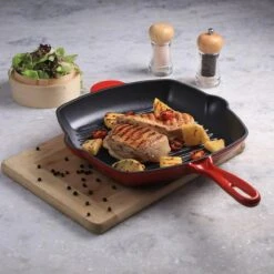 Cdealsz® Grillpan Gietijzer - Inductie - Rood - 28 Cm 15 Cdealsz® Grillpan Gietijzer - Inductie - Rood - 28 Cm -Tefal Winkel 1200x1200 514