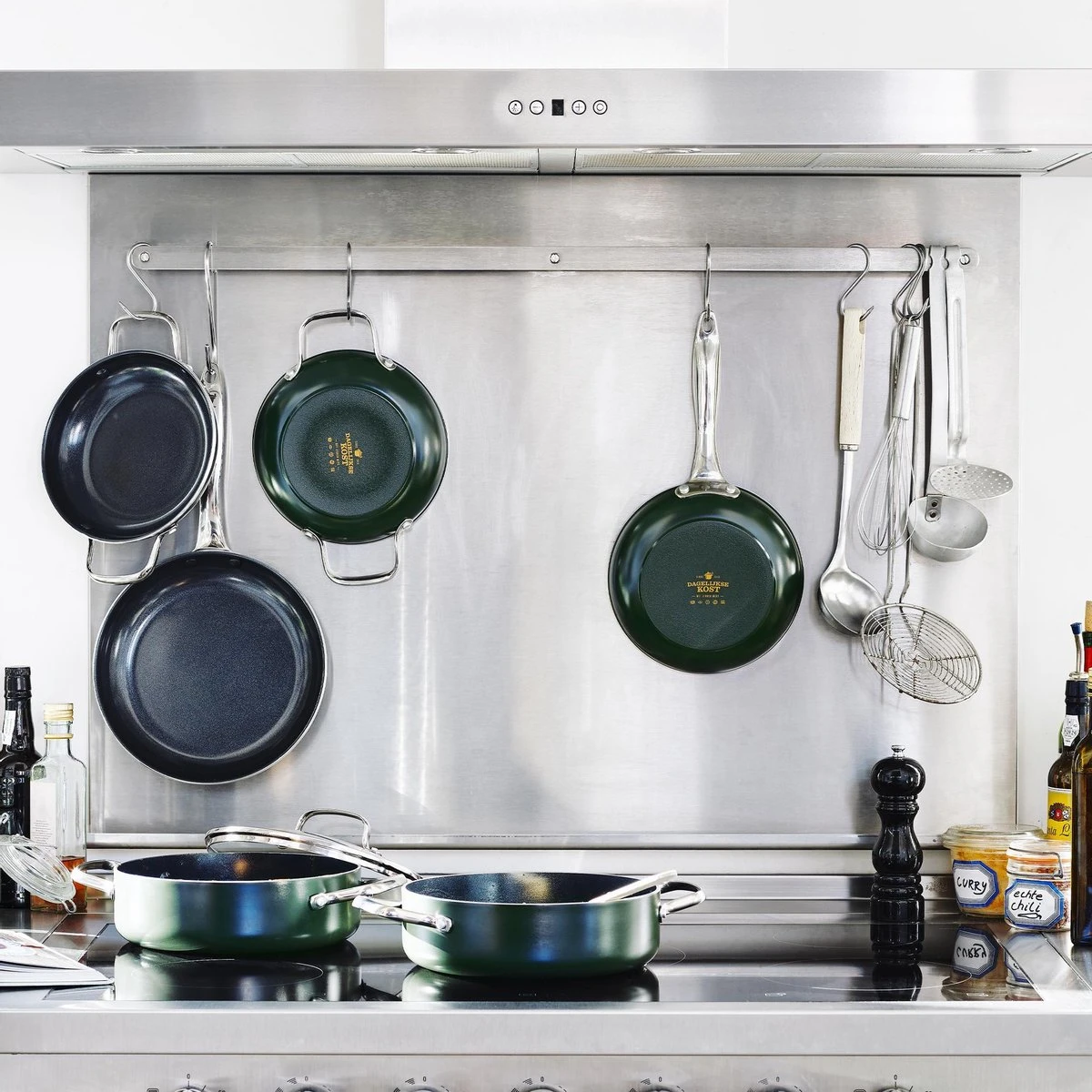 Dagelijkse Kost Keramische Grillpan - Ø28cm - PFAS-vrij - 2 Grepen 5 Dagelijkse Kost Keramische Grillpan - Ø28cm - PFAS-vrij - 2 Grepen - Afbeelding 3