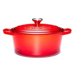 Le Creuset Gietijzeren Braadpan - 26cm 5,3 L - Kersenrood -Tefal Winkel 1200x1200 533