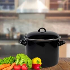 Orange85 Soeppan - Stamppot Pan - Inductie - Zwart - 8 Liter - Staal - Alle Warmtebronnen 8 Orange85 Soeppan - Stamppot Pan - Inductie - Zwart - 8 Liter - Staal - Alle Warmtebronnen -Tefal Winkel 1200x1200 604