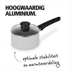 BRABANTIA INDU+ Steelpan Met Deksel - Keramische Antiaanbaklaag - Ø 16 Cm - Inductie - Pfas Vrij -Tefal Winkel 1200x1200 665