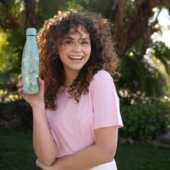 IZY Bottles X Van Gogh Museum - Amandelbloesem | 500 ML | Thermosfles | Drinkfles | Waterfles | Schoolfles | Isoleerfles | Beker | Drinkbeker | Koud | Warm | Fles | Back To School | 500ml -Tefal Winkel 1200x1200 714