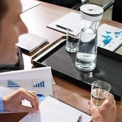 BRITA - Fill&Serve Waterfilterkaraf - 1,3L - Wit Grafiet - Inclusief 1 MicroDisc Waterfilter -Tefal Winkel 1200x1200 765