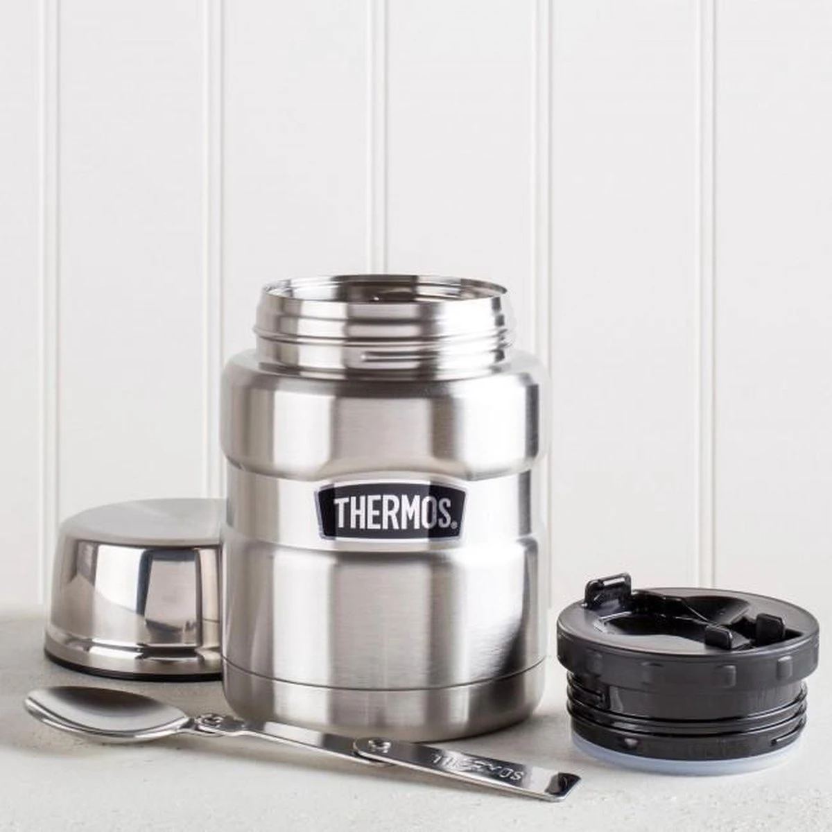 Thermos King Voedseldrager - 47 Cl - RVS 4 Thermos King Voedseldrager - 47 Cl - RVS - Afbeelding 2