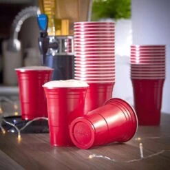 Merkloos Beerpong - 50 Stuk(s) - Red Cups Inc. 3 Ballen - Beerpong Drankspel - Plastic Bekers - Beer Pong 7 Merkloos Beerpong - 50 Stuk(s) - Red Cups Inc. 3 Ballen - Beerpong Drankspel - Plastic Bekers - Beer Pong -Tefal Winkel 1200x1200 923