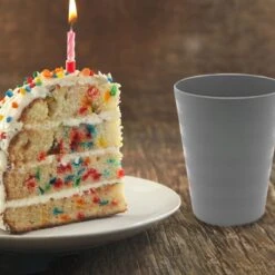 In Round Herbruikbare Plastic Drink Bekers – 10 Stuks – Grijs -Tefal Winkel 1200x1200 933