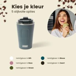 LaCardia Koffiebeker To Go Premium Blauw – Thermosbeker – Theebeker – 380ML – Herbruikbaar 15 LaCardia Koffiebeker To Go Premium Blauw – Thermosbeker – Theebeker – 380ML – Herbruikbaar -Tefal Winkel 1200x1200 960