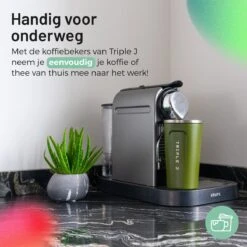 Triple J® Koffiebeker To Go - Thermosbeker - BPA & Lekvrij - 510ml - Groen -Tefal Winkel 1200x1200 976