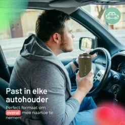 Triple J® Koffiebeker To Go - Thermosbeker - BPA & Lekvrij - 510ml - Groen -Tefal Winkel 1200x1200 979