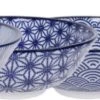 Tokyo Design Studio - Nippon Blue Assorted Designs Ramen Bowl / Poke Bowl 21x7.8cm 1000ml 4pcs ASS-1 1/12 -Tefal Winkel 1200x302