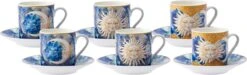 Karaca - Astrologisch Coffee Cup Set Voor 6 - Romantische Koffieliefhebbers - Espresso Mokken Set - Espresso Mok - Turkse Koffie - Valentijn Cadeau - Gift Box -Tefal Winkel 1200x362