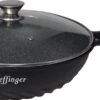 Cheffinger Wokpan Met Deksel - 32cm - Zwart - Pan - Keukenaccessoires 1 Cheffinger Wokpan Met Deksel - 32cm - Zwart - Pan - Keukenaccessoires -Tefal Winkel 1200x412