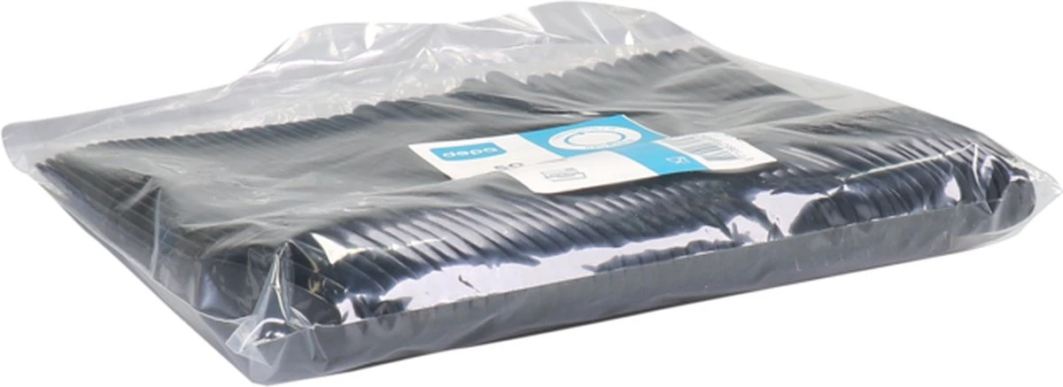 Depa | Lepel | Reusable | Zwart | 17cm | 50 Stuks 4 Depa | Lepel | Reusable | Zwart | 17cm | 50 Stuks - Afbeelding 2