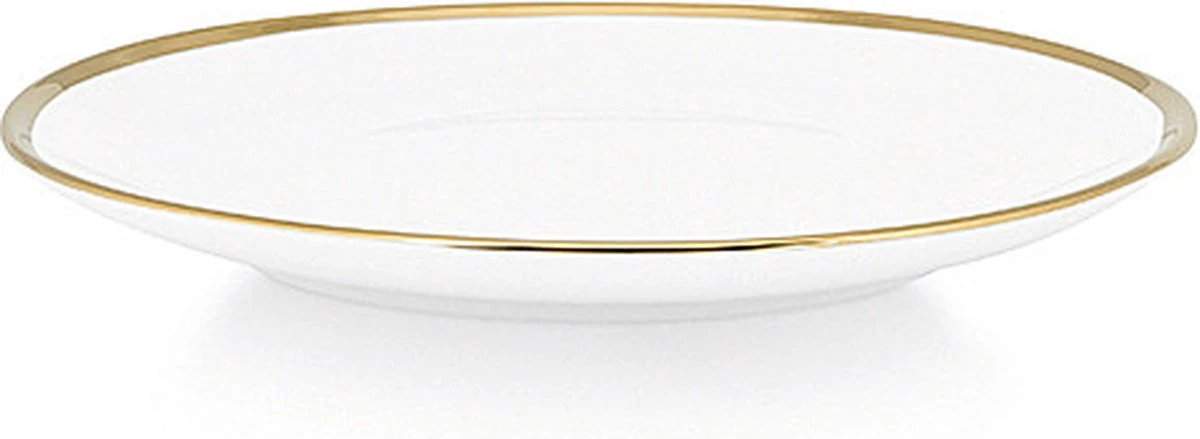 Vtwonen Serviesset - Wit-Goud - Porselein - 24-delig 21 Vtwonen Serviesset - Wit-Goud - Porselein - 24-delig - Afbeelding 19