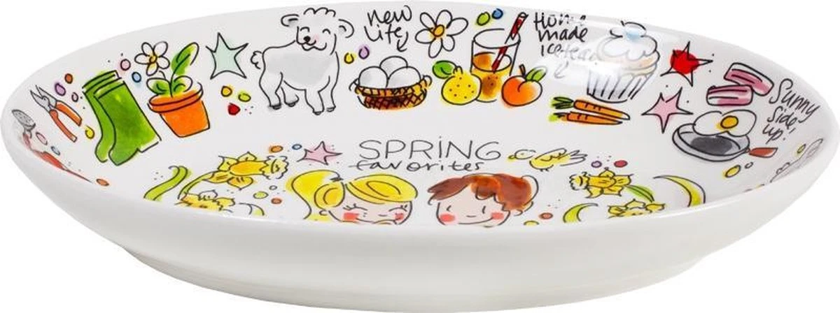 Blond Amsterdam Pasen Snackschaal - Spring Favorites - Ø28,5 Cm 4 Blond Amsterdam Pasen Snackschaal - Spring Favorites - Ø28,5 Cm - Afbeelding 2