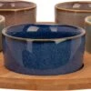 Cosy & Trendy Serveerplank Bamboe Dia 25 Cm Met 5x Luxe Hapjes/saus/tapas Schaaltjes -Tefal Winkel 1200x451 1