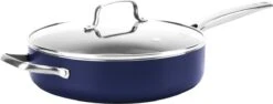Blue Diamond – Sauteerpan Inclusief Deksel – Hapjespan – 28 Cm - Coating Met Diamant - Blauw -Tefal Winkel 1200x455