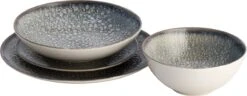 Lite-Body Serviesset Hermes - Grijs Relief - 6 Personen - 24 Delig -Tefal Winkel 1200x467 1