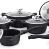 Royalty Line Pannenset - Marmer Coating - Matt Zwart -Tefal Winkel 1200x512 1