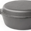 Nuovva 2-in-1 Gietijzeren Steelpan En Braadpan Of Grillplaat Met Dubbel Functie Koekenpan Deksel - 3 Liter - 26cm 1 Nuovva 2-in-1 Gietijzeren Steelpan En Braadpan Of Grillplaat Met Dubbel Functie Koekenpan Deksel - 3 Liter - 26cm -Tefal Winkel 1200x527