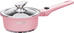 Swiss Pro+ | Set 14 Delige Pannenset | Inductie - Pannensets - Glazen Deksel - Met Afneembare Handgreep - Marmeren Interieur -PFAS-vrij | Pink -Tefal Winkel 1200x528