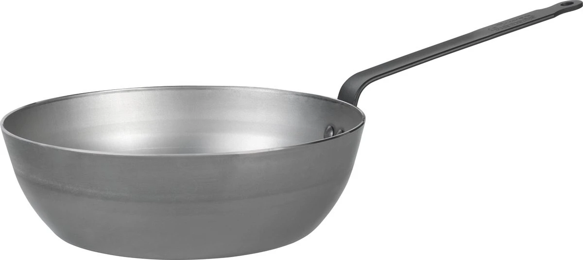 DeBuyer Mineral B Black Hapjespan - Staal - Ø 28cm 3 DeBuyer Mineral B Black Hapjespan - Staal - Ø 28cm